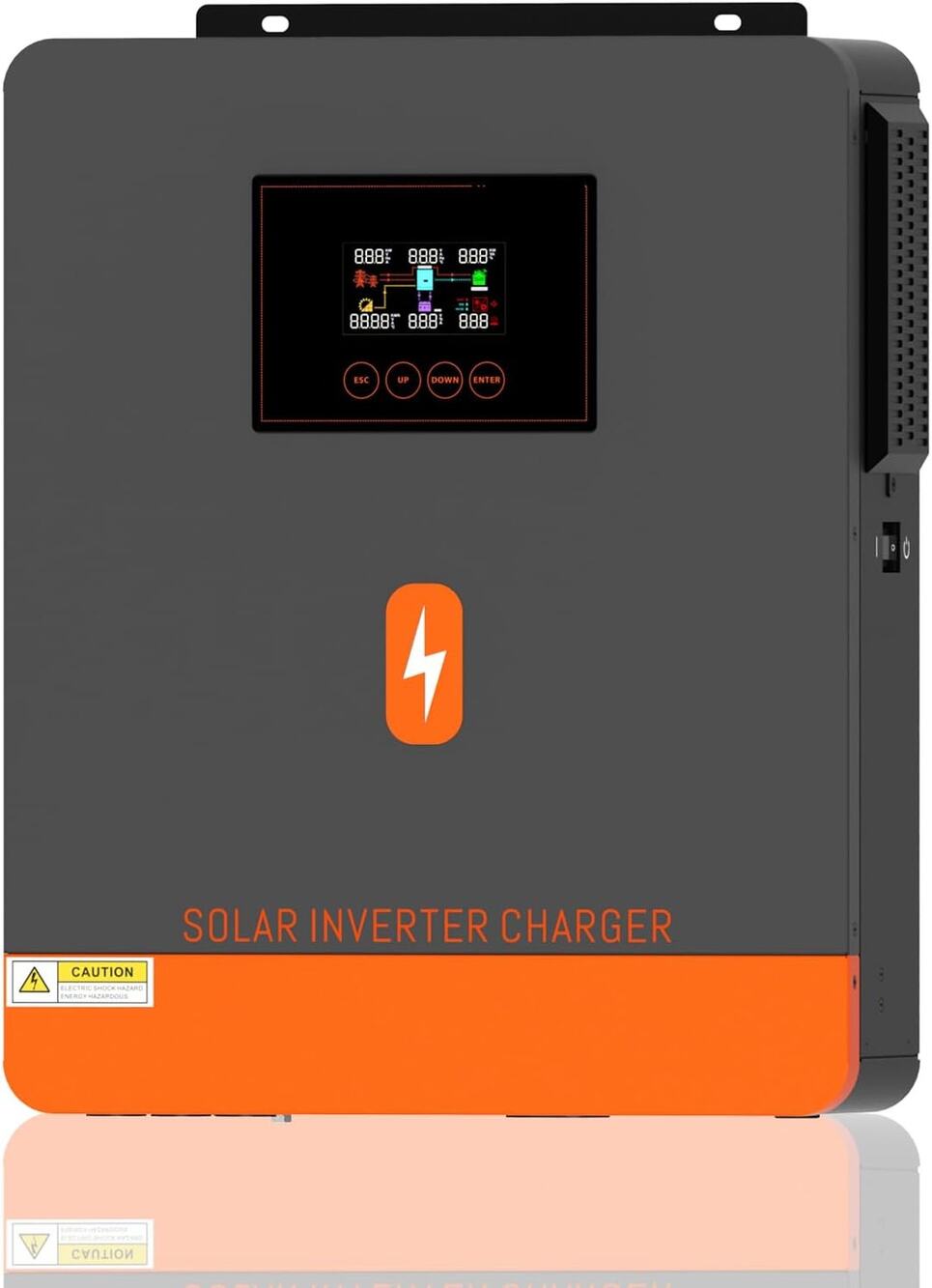 New 4200W Hybrid Solar Inverter 24V Pure Sine Wave 120A MPPT
